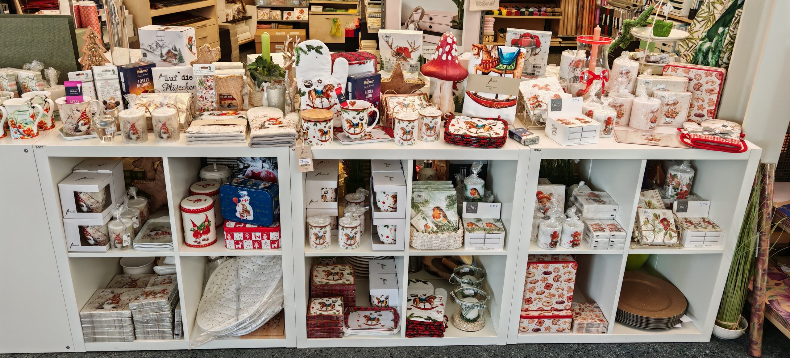 Weihnachtsausstellung im Fachmarkt